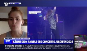 Annulation de la tournée de Céline Dion: "J'ai été vraiment déçue et extrêmement inquiète", Paloma, fan de Céline Dion, devait aller voir la chanteuse en concert