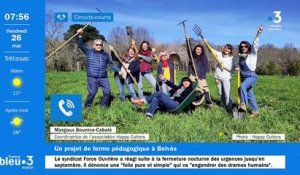 L'association Happy Cultors installera sa ferme pédagogique au Buisson de Cadouin