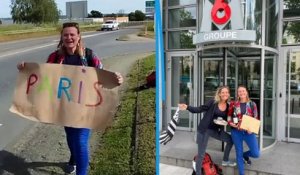 Deux mamans bretonnes font 500 km en stop pour déposer leur candidature à l'émission Pékin Express