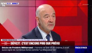 Déficit: "L'année 2023 est une mauvaise année pour l'exécution" affirme Pierre Moscovici, premier président de la Cour des comptes