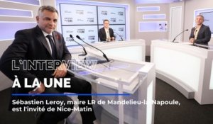 Sébastien Leroy, maire LR de Mandelieu-la-Napoule, est l'invité de L'Interview à la une