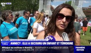 Attaque à Annecy: cette assistante maternelle a secouru un enfant, elle témoigne sur BFMTV