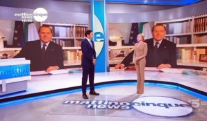 Italie - Regardez la présentatrice de Canal 5 en larmes, en apprenant la mort de Sylvio Berlusconi en direct : "C’est la pire des choses que nous pouvions vous annoncer aujourd’hui"