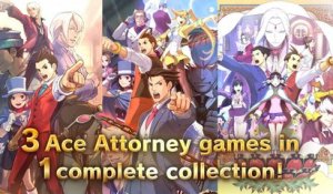 Apollo Justice: Ace Attorney Trilogy - Announcement Trailer