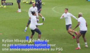 Foot: Mbappé a informé le PSG de la fin de son contrat actuel en 2024