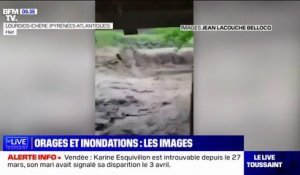 Les images des inondations causées par les orages dans le sud de la France