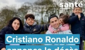 Cristiano Ronaldo annonce le décès de l’un de ses jumeaux