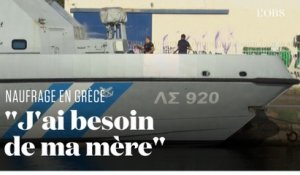 Grèce : des migrants, survivants du naufrage d'un bateau hébergés dans un hangar