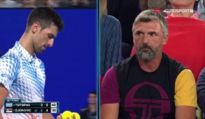 Occasion en or, occasion ratée : le moment où Tsitsipas a failli prendre un set à Djokovic
