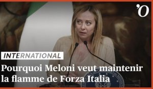 Pourquoi Meloni veut maintenir la flamme de Forza Italia