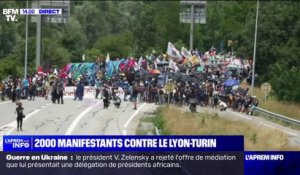 Lyon-Turin: plusieurs milliers de personnes mobilisées contre le projet de ligne ferroviaire