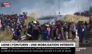 Projet Lyon/Turin : Des affrontements ont lieu entre manifestants et forces de l'ordre avec "gaz lacrymogènes pour maintenir les manifestants hostiles à distance à la suite de jets de projectile"