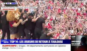 Top 14: les champions de France de retour à Toulouse