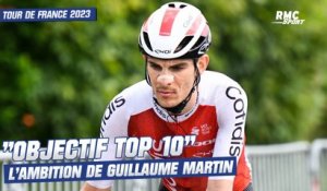 Tour de France 2023 : "Objectif top 10", Guillaume Martin sans limite
