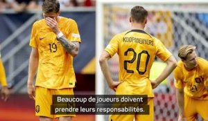 Pays-Bas - Koeman : "Beaucoup de joueurs doivent prendre leurs responsabilités"