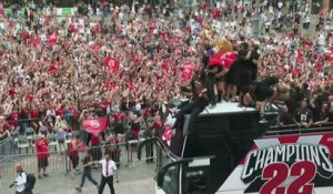 Rugby : Liesse au Capitole pour le 22e titre de champion de France du Stade toulousain