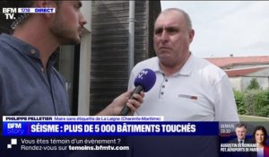 Séisme dans l'ouest: "Tout le monde est complètement catastrophé", le désarroi des habitants de La Laigne (Charente-Maritime) face à l'ampleur des dégâts