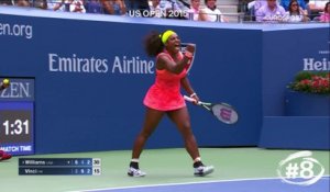 Elle a électrisé New York : Les 10 merveilles de Serena à l'US Open