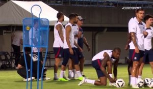 Messi et Neymar hilares à l'entraînement avec le PSG