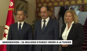 Immigration : 26 millions d'euros versés à la Tunisie