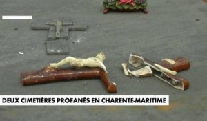 Deux cimetières profanés en Charente-Maritime