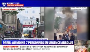 Explosion à Paris: "L'explosion a beaucoup déstabilisé les immeubles voisins qui ont tous été évacués", explique Gilles Le Gendre (député Renaissance du Vème arrondissement)