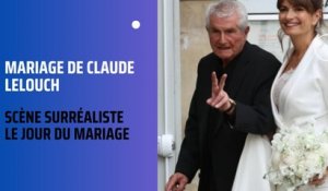 Mariage de Claude Lelouch : cette scène inattendue