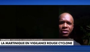 Stéphane: «On ne sera pas à notre première ou dernière tempête tropicale en Martinique»