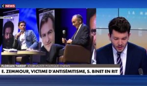 Un militant de la CGT interpellé après des insultes antisémites contre Eric Zemmour : Sophie Binet la patronne du syndicat s'en amuse et commente avec un smiley qui est "mort de rire"