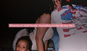 Rihanna et ASAP Rocky : nouvelles photos de leur fils !