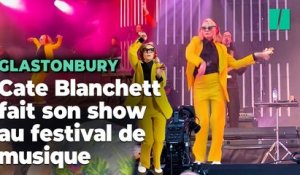 Cate Blanchett était la star du festival de Glastonbury grâce à ses pas de danse au concert des Sparks