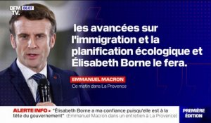 Emmanuel Macron annonce qu'Élisabeth Borne fera le point sur plusieurs réformes "dans les 15 premiers jours de juillet"
