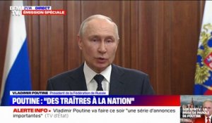 Vladimir Poutine: "Je sais que la plupart des combattants de Wagner sont des patriotes"