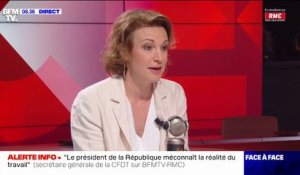 "Faire le tour du Vieux-Port": Marylise Léon (CFDT), estime que "le président de la République qui méconnaît la réalité du travail"