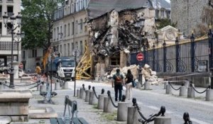 Un corps découvert dans les décombres de l’immeuble qui a explosé à Paris