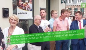 Olivier Vandecasteele à Tournai :une soirée d'allégresse