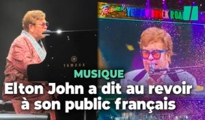 Le concert d’Elton John à l’Accor Arena était son dernier en France après 52 ans de carrière