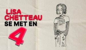 Bande dessinée - "Mes 14 ans" Lisa Chetteau se met en 4
