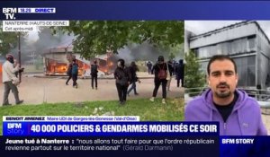 Tensions en Île de France: le maire de Garges-lès-Gonesse "triste" et en "colère" après l'incendie de sa mairie