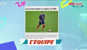 Lucas Hernandez va signer au PSG - Foot - Transferts - L1