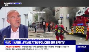 Violences urbaines: "Tous ces gens ne cherchent pas la justice", pour l'avocat du policier mis en examen pour avoir tué le jeune Nahel à Nanterre