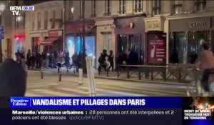 Troisième nuit de violences: des pillages ont eu lieu en plein cœur de Paris