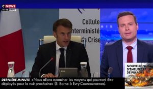 Violences - Regardez le président Emmanuel Macron qui s’exprime depuis la cellule interministérielle de crise convoquée cet après-midi au ministère de l’Intérieur - VIDEO