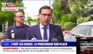L'Haÿ-les-Roses: "Le véhicule a été lancé pour brûler le pavillon" affirme le procureur