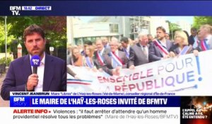 "Le plus dur pour ma famille, c'est l'impact psychologique" affirme Vincent Jeanbrun, maire de L'Haÿ-les-Roses après l'attaque qui a visé son domicile