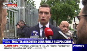 Jordan Bardella: "Ce n'est pas aux Français de payer pour les dégâts [des émeutes]"