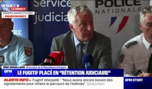 Traque à Angers: le fugitif a été placé en "rétention"