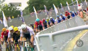 Tour de France : Le final chaotique de la 4e étape marqué par des chutes à répétition