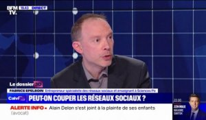 Coupure des réseaux sociaux: "C'est un ballon d'essai d'Emmanuel Macron" estime Fabrice Epelboin, entrepreneur spécialiste des réseaux sociaux