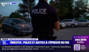 Émeutes: "Les têtes de réseaux [de trafic de drogue] ont sifflé la fin de la récréation", pour Jérôme, policier dans les quartiers nord de Marseille